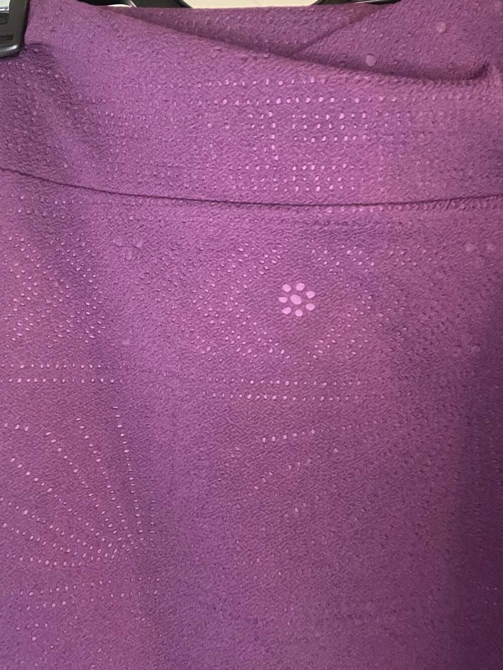 LuLaRoe Cassie Purple Textured Pencil Skirt - Picture 4 of 4
